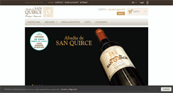 Desktop Screenshot of abadiadesanquirce.com