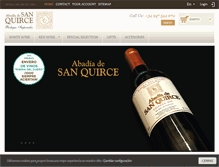 Tablet Screenshot of abadiadesanquirce.com